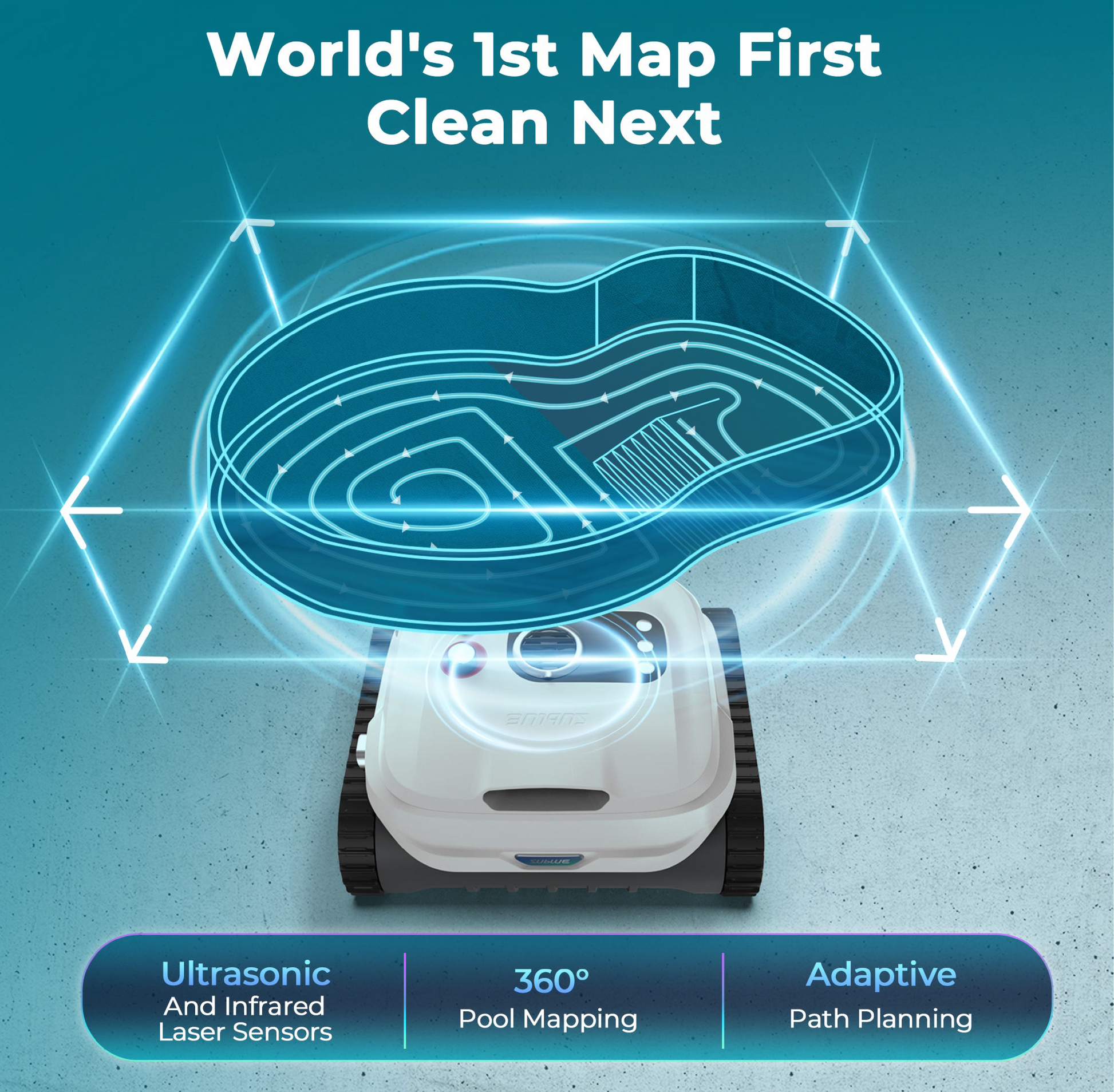 BN Pro Robotic Pool Cleaner